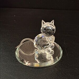 Swarovski Crystal cat